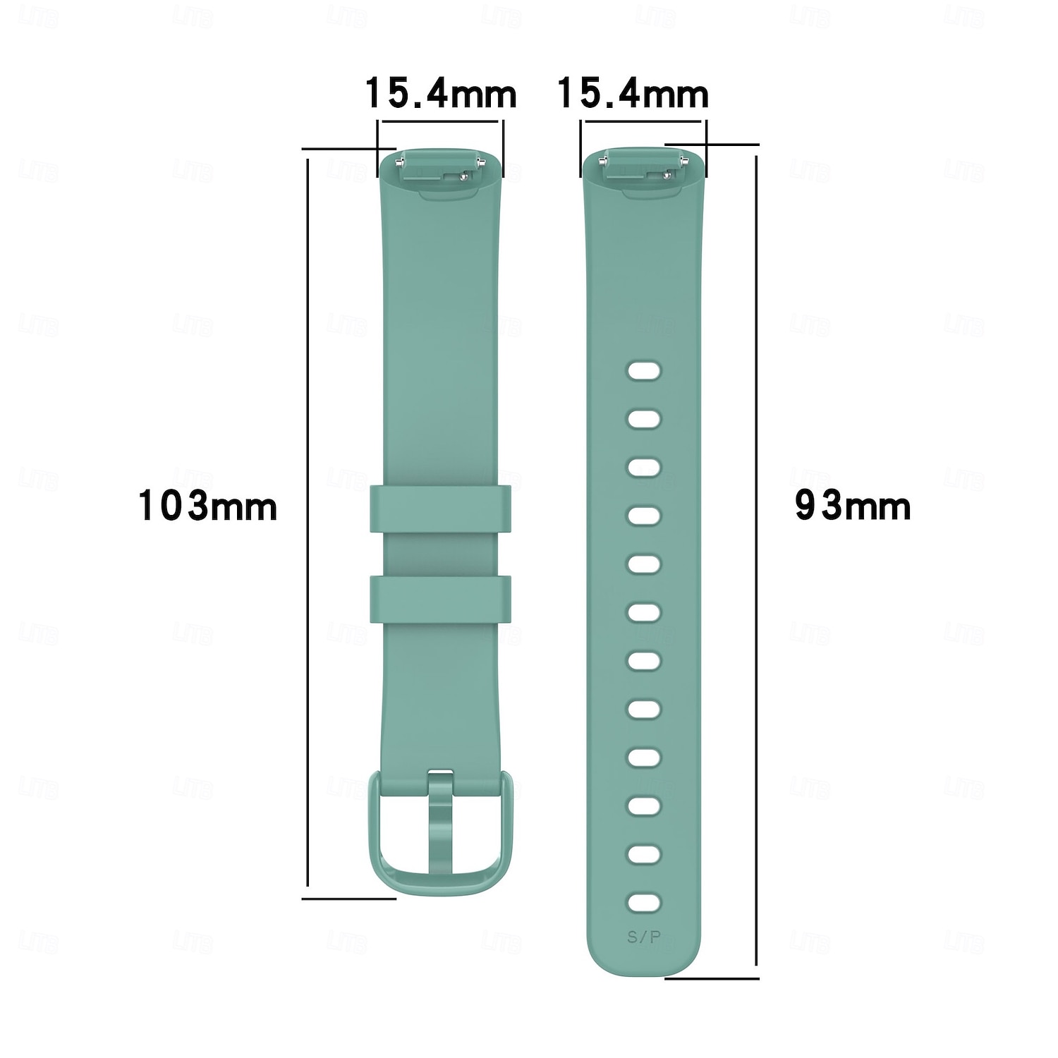 4 pezzi Cinturino intelligente Compatibile con Fitbit Inspire 3 Silicone Orologio intelligente Cinghia Donne Uomini Cinturino Sportivo Sostituzione Polsino del 2026 a $17.99 –P9