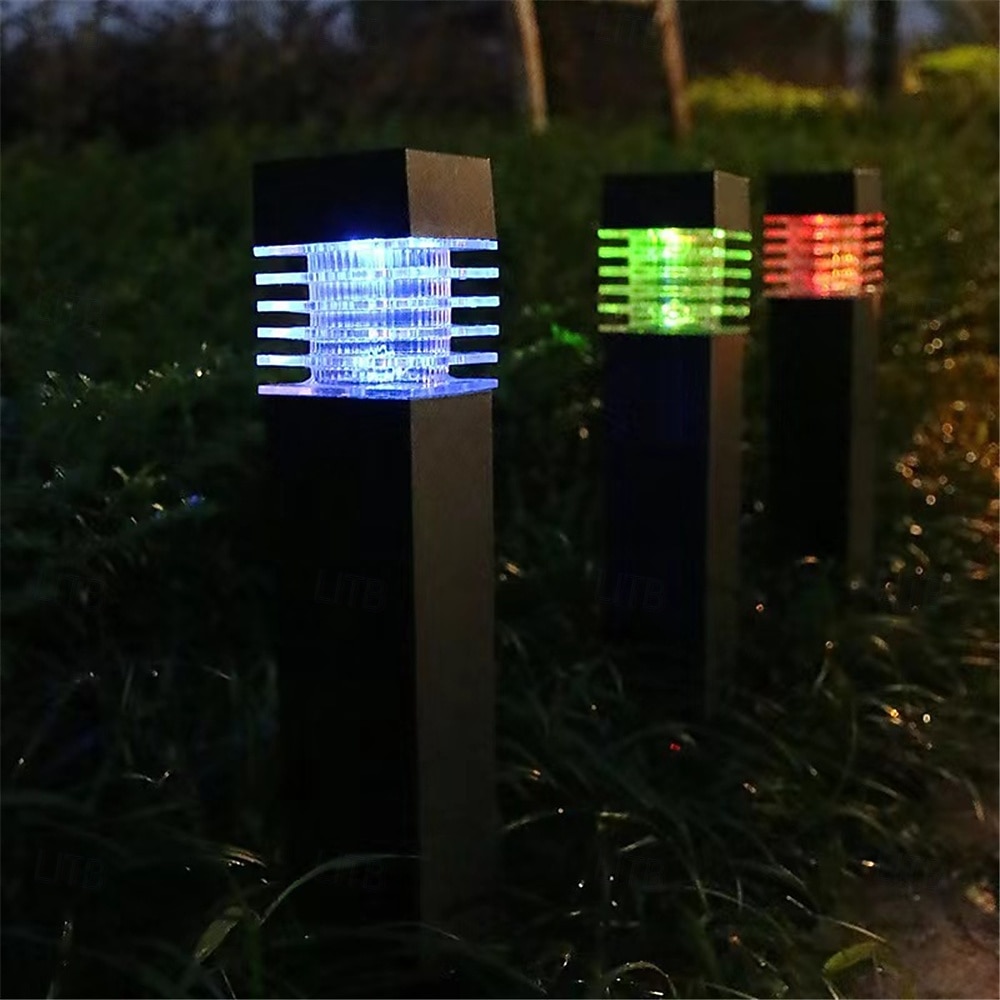 Luz de fadas para paisagem de jardim com energia solar, luz de gramado para decoração de quintal doméstico, iluminação externa à prova d'água, 1 peça de 2025 por $16.49 –P7