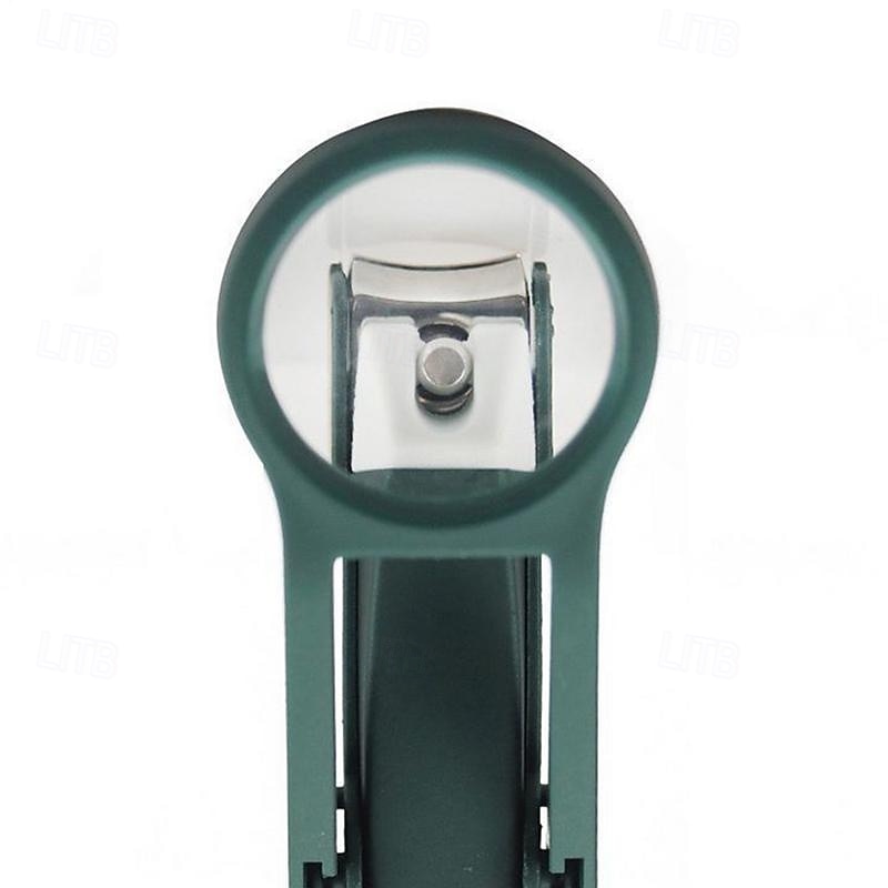 2025年 拡大鏡付き爪切り - 2.5倍の拡大鏡で正確かつ安全にトリミングできます。硬い爪にも使えるステンレス製の鋭い刃。切り取った爪を収納できるケース付き。両親や祖父母へのクリスマスプレゼント。  コレクション – $5.99 –P6