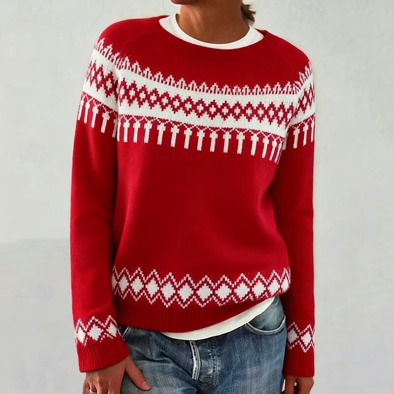 Enzo | Oversized damessweatshirt - havermout