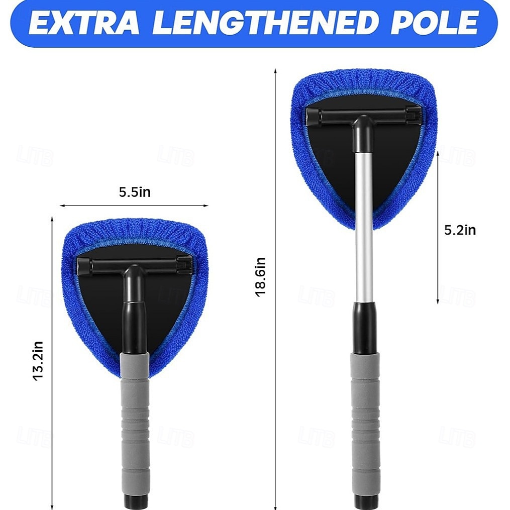 5pcs Windshield Defrosting Tool Set with 4 Cloth Pads - Durable Car Window Cleaner, Long-Lasting Design, Includes Spray Bottle and Microfiber Cloths for Efficient Ice Removal 2025 - $15.99 –P13