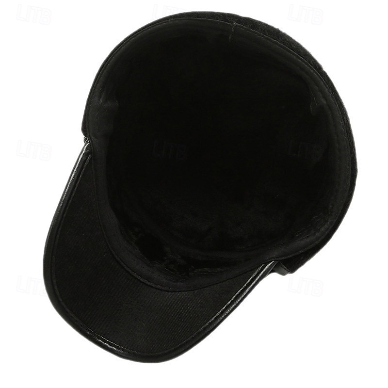 Herr Vintermössa Öronlappshatt Vinter hattar Vinter varm mössa Vinter baseballkeps med öronlappar Svart Grå Polyester Mode Modernt Modernt Dagliga kläder Datum Enfärgad / vanlig färg Håller värmen 2026 - $9.49 –P4