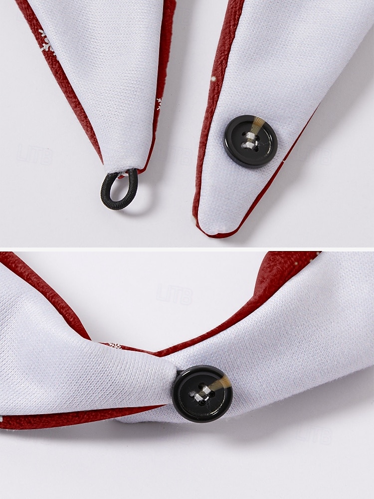 Écharpe de Noël à imprimé chat pour femme, cache-cou triangle rouge douillet avec motif chaton et bonnet de Père Noël, châle d'hiver doux pour fêtes et cadeaux de fin d'année de 2025 ? $18.99 –P8