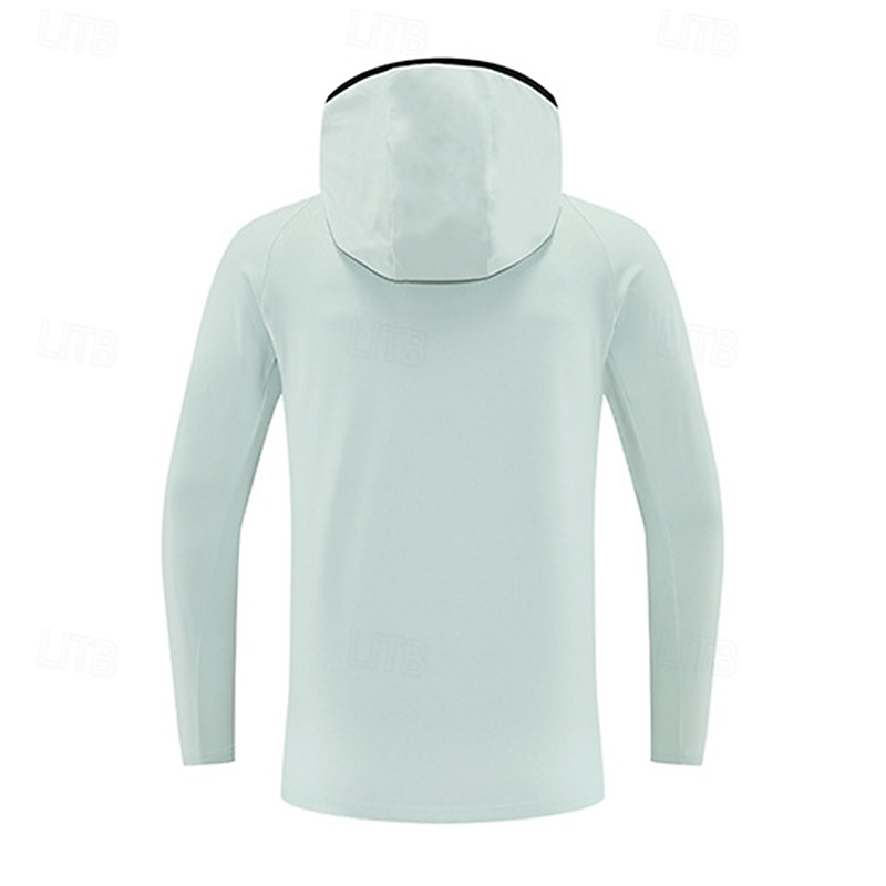 Herr Solid färg T-shirt för jogging Gymtröja Sport topp Höst vinter Huva Långärmad Fritids- Mjuk Andningsfunktion Gym Camping Löpning Träna Yoga Svart Vit Röd Sportkläder Sportkläder 2026 - $32.99 –P7