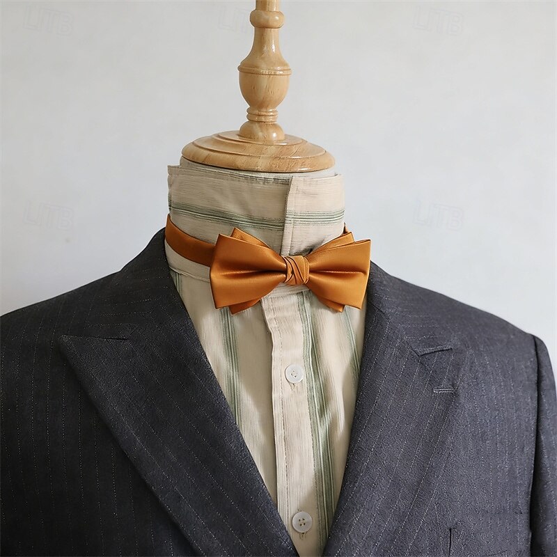 Homens Gravata Borboleta Contemporâneo Moderno Laço Cor Sólida / Simples Festa de Casamento Roupa Diária de 2026 por $5.99 –P2