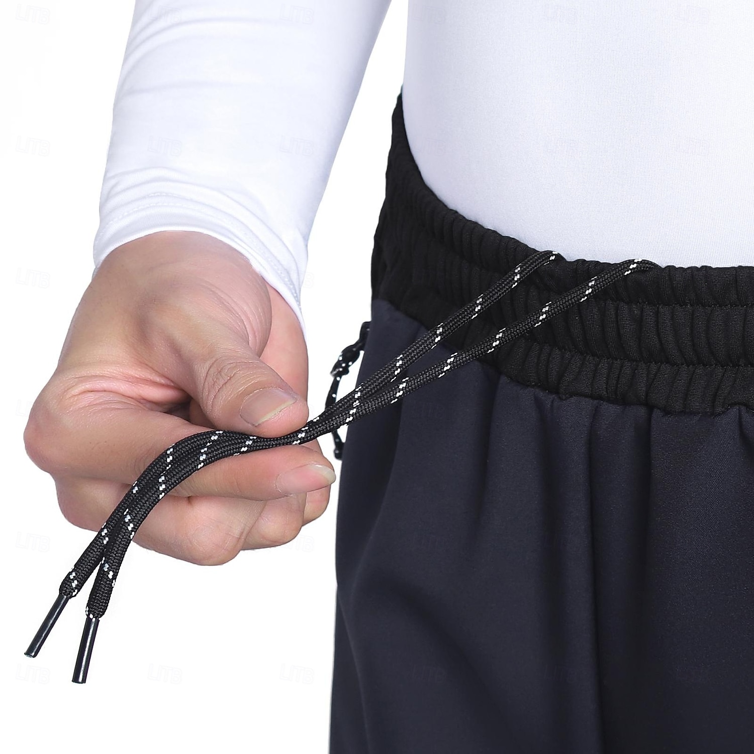 Arsuxeo Herren Fahrradhose Fahrradhosen Fahhrad Hosen Unterteile Formpassend Winter Mountainbike MTB Straßenradsport Sport Winddicht Warm Reflektierende Besätze / Fluoreszenz Elastisch Schwarz 2026 - $47.99 –P1