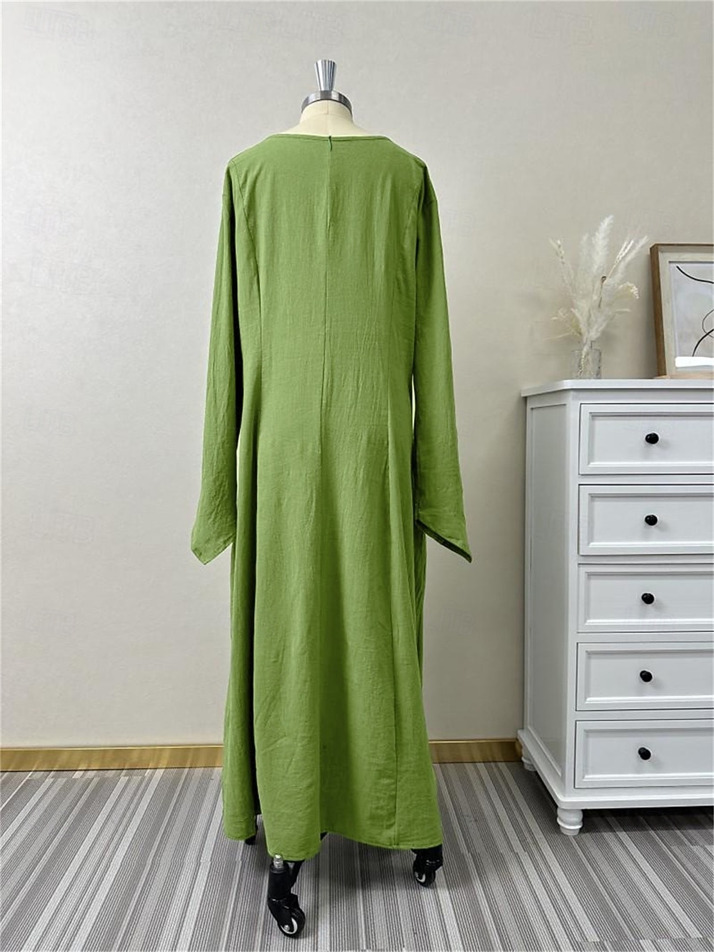 Ρετρό / Βίντατζ Μεσαίωνα Αναγέννησης Φορέματα Φανταστική φορεσιά Φόρεμα τουνίκ Βίκινγκ Ranger Φανταχτερή Φόρεμα Γυναικεία Κέλτικα Βίκινγκ Απόκριες Επίδοση LARP Ρεν Φερ Ενηλίκων Φόρεμα 2026 - $31.99 –P2