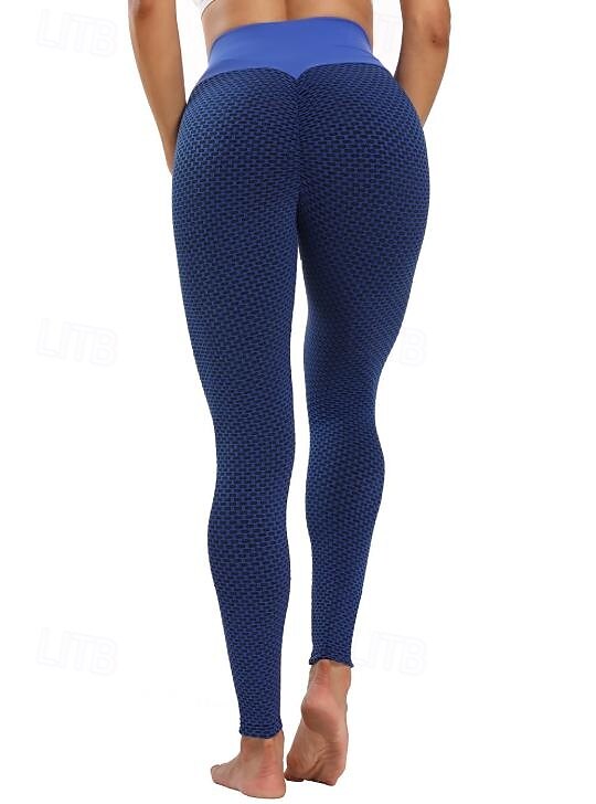 TYUI Pantaloni Da Yoga Da Donna A Vita Alta Con Sollevamento Del Sedere - Foto 4