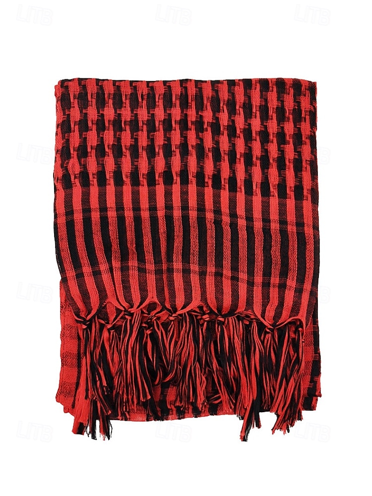 Weihnachtsschal für Herren – weiche, stylische und warme karierte Schals in mehreren Farben für Winterferien, Freizeitkleidung und Partys im Freien 2025 - $9.99 –P6