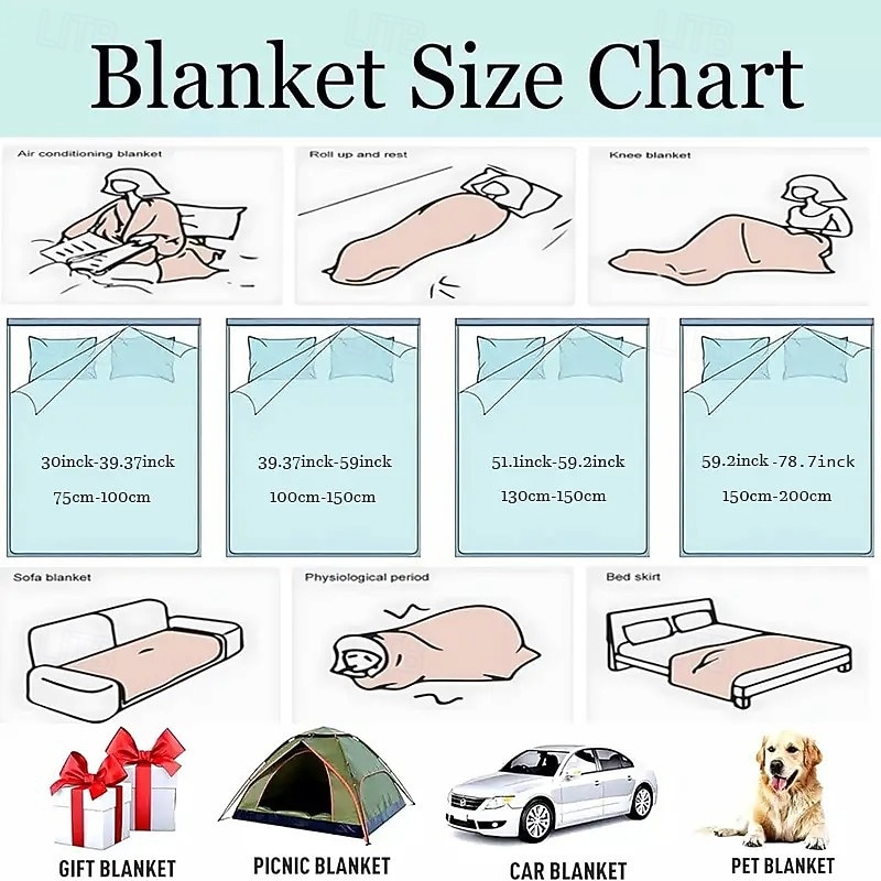 Vintage Plaid Christmas Digital Print Blanket with Gingerbread, Bow, Christmas Tree & Floral Patterns, Cozy Flannel Throw 2025 - $11.49 –P1