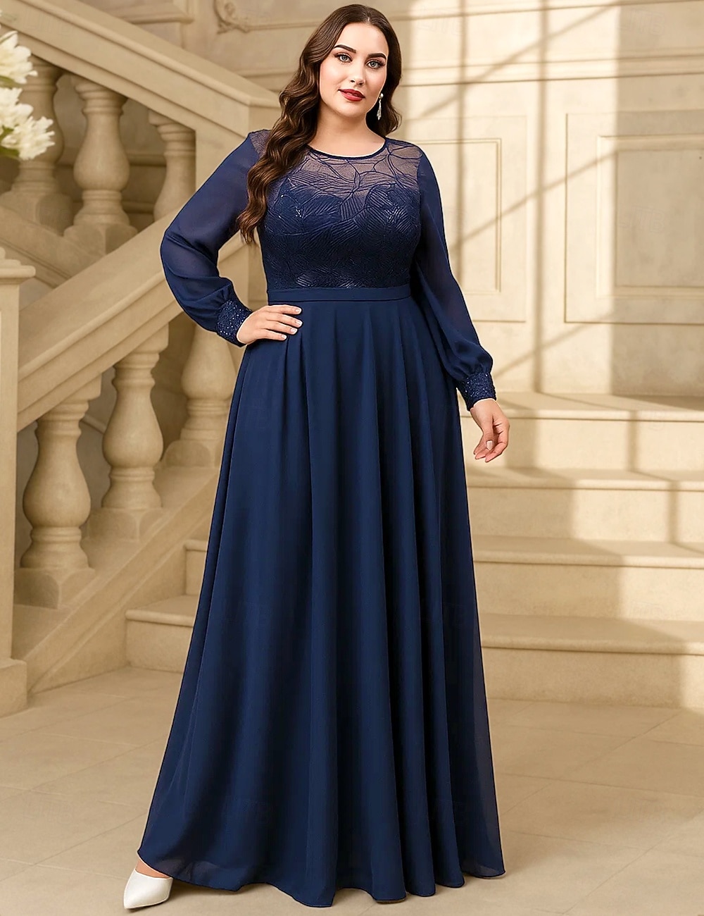 chinese dress ladies Vintage Long Sleeves Beaded V Neck A Line Formal Evening Prom Dress Black  US 2 at Amazon Women's Clothing store