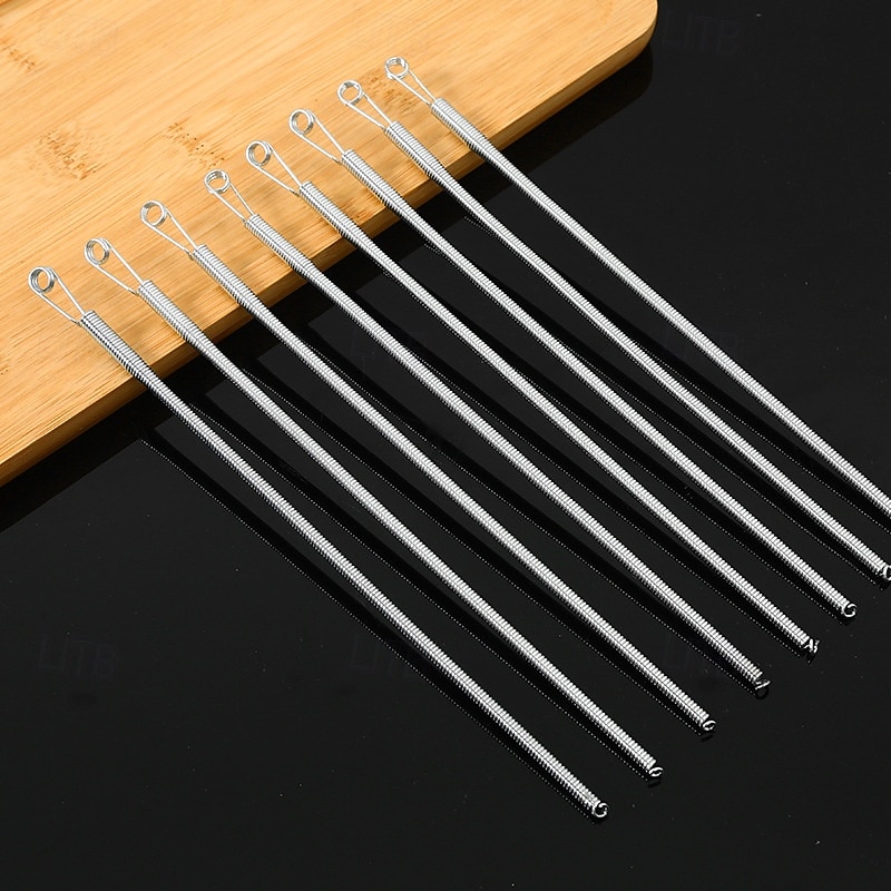 Clipe enfiador de corda com mola 5 peças, ferramenta de enfiar corda, linha de cordão dobrável, acessórios de costura multifuncionais faça você mesmo de 2026 por $9.99 –P4