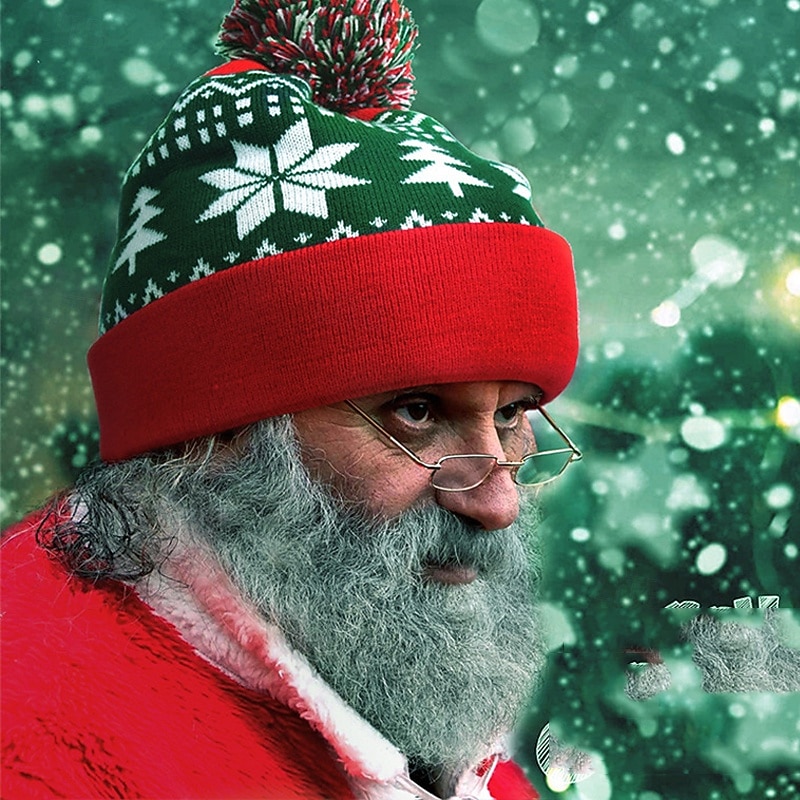 Women's Hat Winter Hats Warm Street Holiday Weekend Knitted Geometric Pattern 2025 - $29.99 –P3