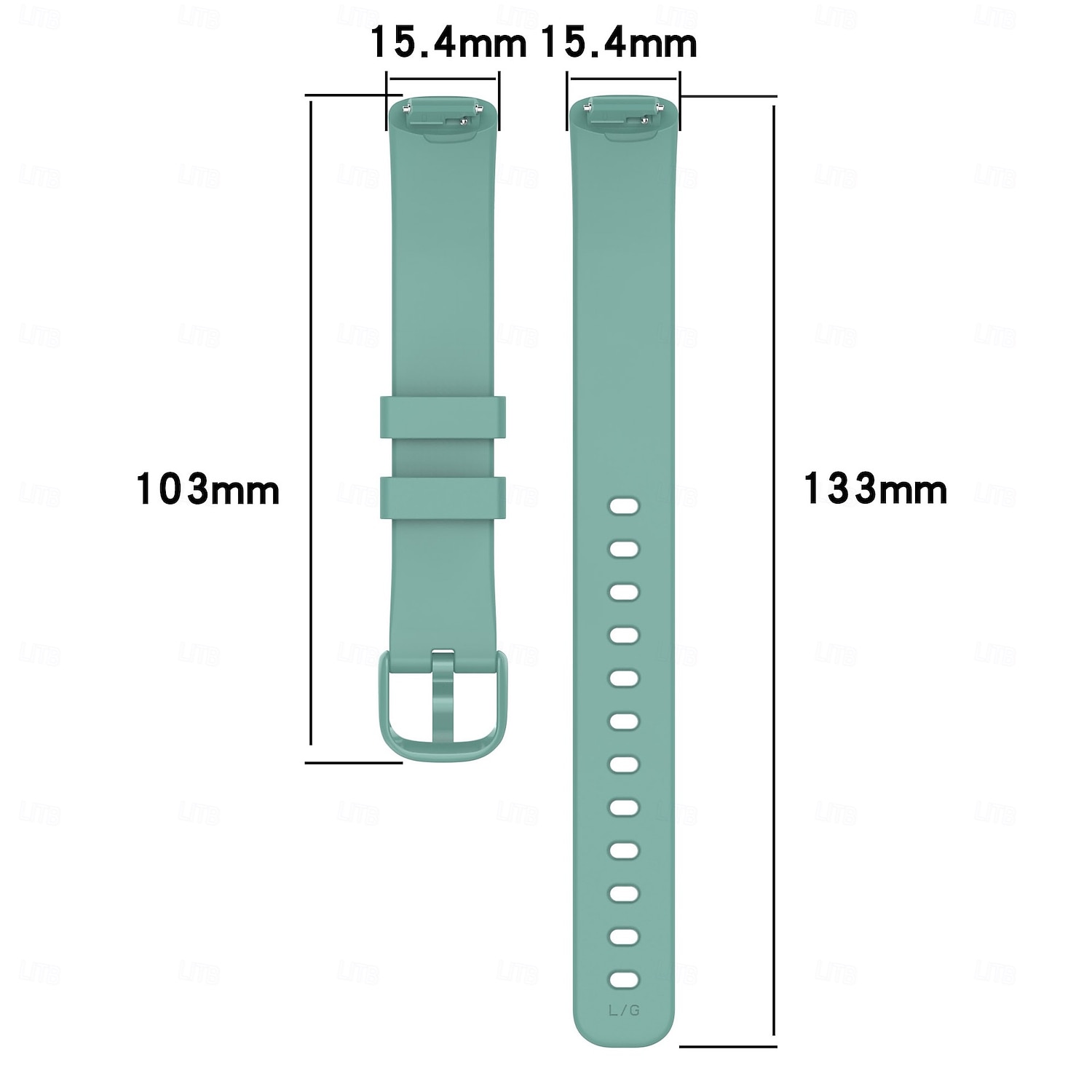 4 pezzi Cinturino intelligente Compatibile con Fitbit Inspire 3 Silicone Orologio intelligente Cinghia Donne Uomini Cinturino Sportivo Sostituzione Polsino del 2026 a $17.99 –P10