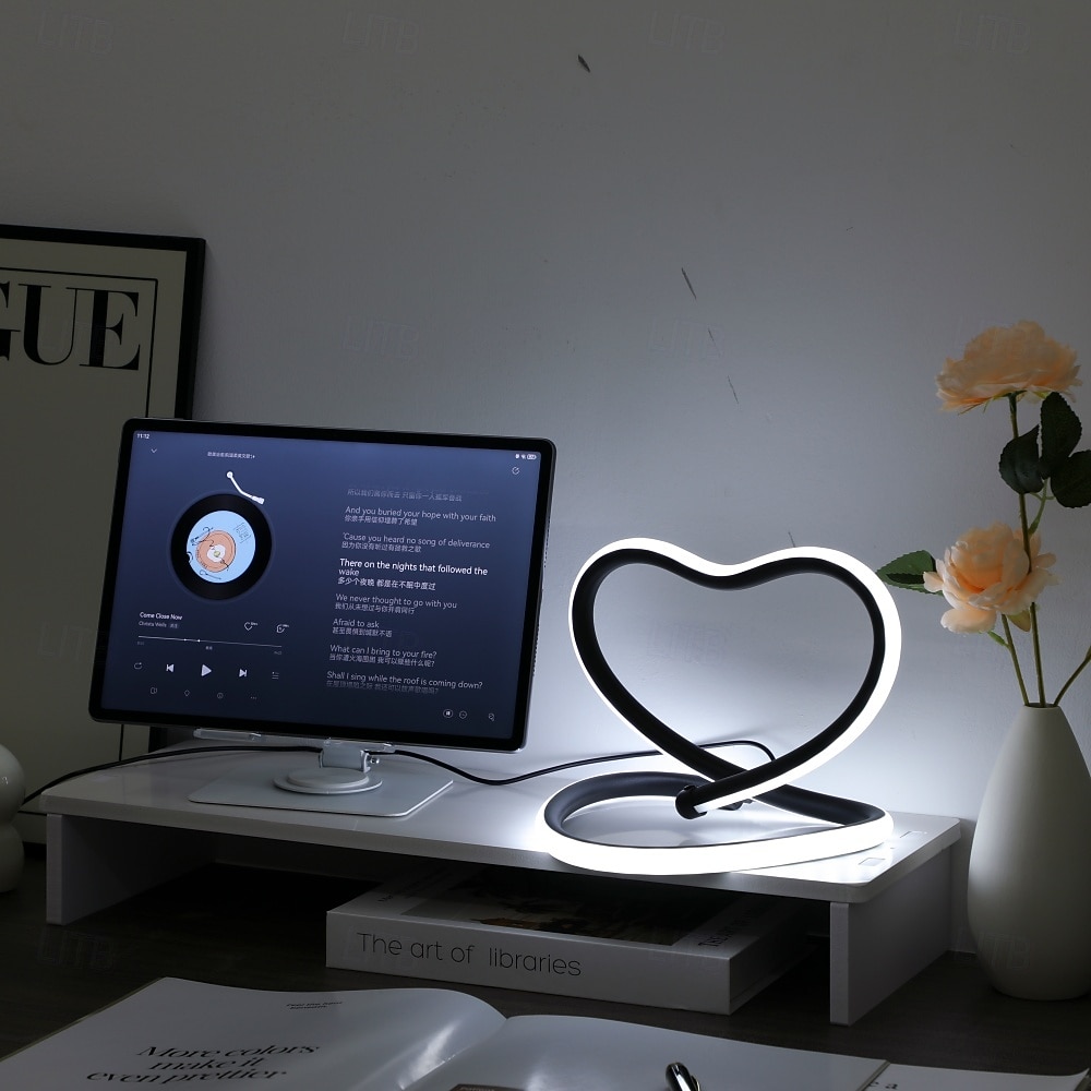 Настольная лампа / лампа для чтения / прикроватная лампа, регулируемая, современная, в скандинавском стиле, с питанием от постоянного тока и USB, для спальни / кабинета / офиса, металлический / 2026 - $68.99 –P2
