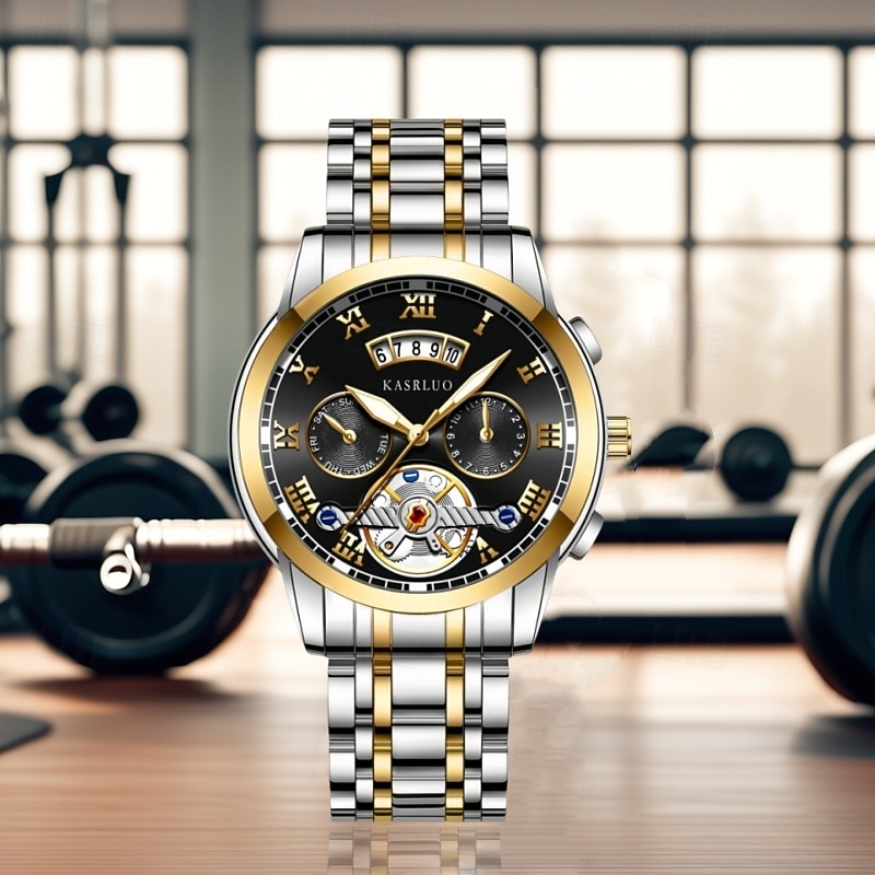 Προηγμένο Ρολόι Χεριού Ανδρών Μοντέρνο Αντρικό Ρολόι Quartz Μοντέρνο Ημερολόγιο Λαμπερός Δείκτης Η Καλύτερη Επιλογή Δώρου για Άντρες 2026 - $23.99 –P1