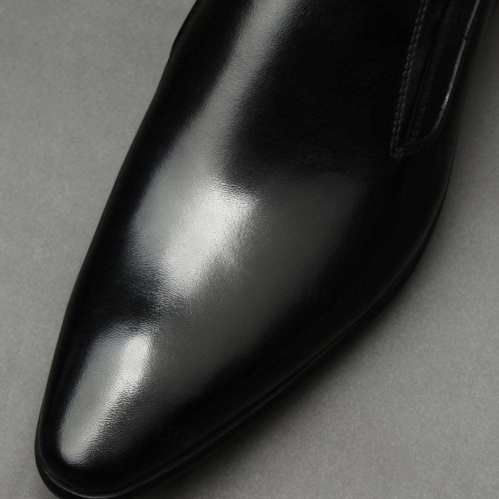 Mocasines de piel para hombre con detalle de borlas: calzado elegante y cómodo para bodas, reuniones de oficina y eventos nocturnos. 2026 - $139.99 –P3