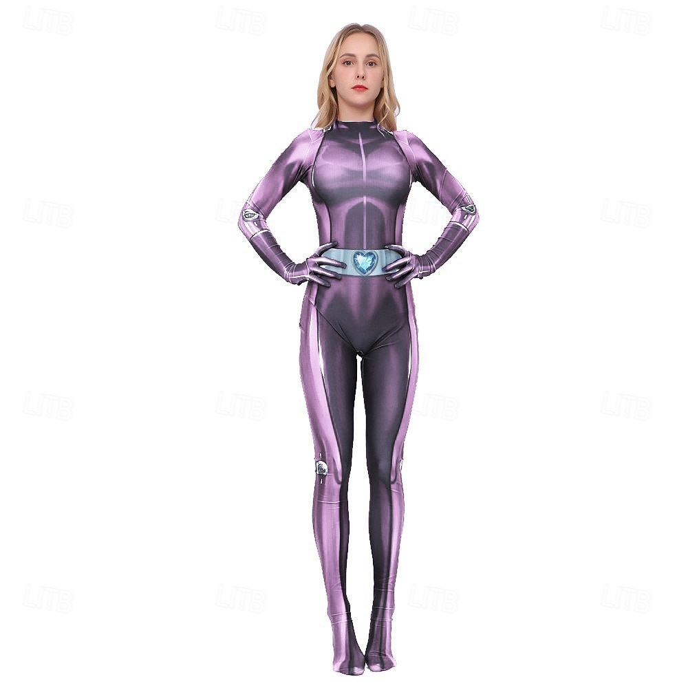 Zentai Suits Patterned Zentai Suits Cosplay Costume Ninja Carnival Costume Full Body Suit Men's Women's Boys Fashion Sexy Costume Solid Color Costume for Masquerade Adults' 2026 - AU $49.29 –P9