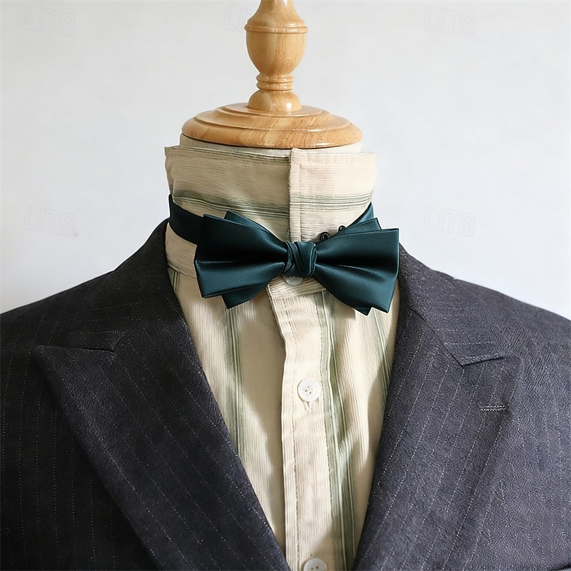 Homens Gravata Borboleta Contemporâneo Moderno Laço Cor Sólida / Simples Festa de Casamento Roupa Diária de 2026 por $5.99 –P7