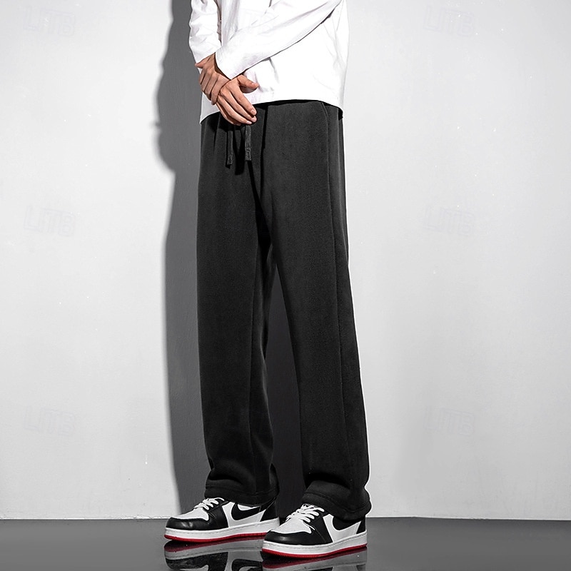 Per donna Pantaloni Attivo Moda Casual Lunghezza intera Vita media Tinta unica Semplice Coulisse Tasca Fascia Elastica Calore Termico Comodo Micro-elastico All'aperto Lavoro Streetwear Grigio scuro del 2026 a $44.99 –P4