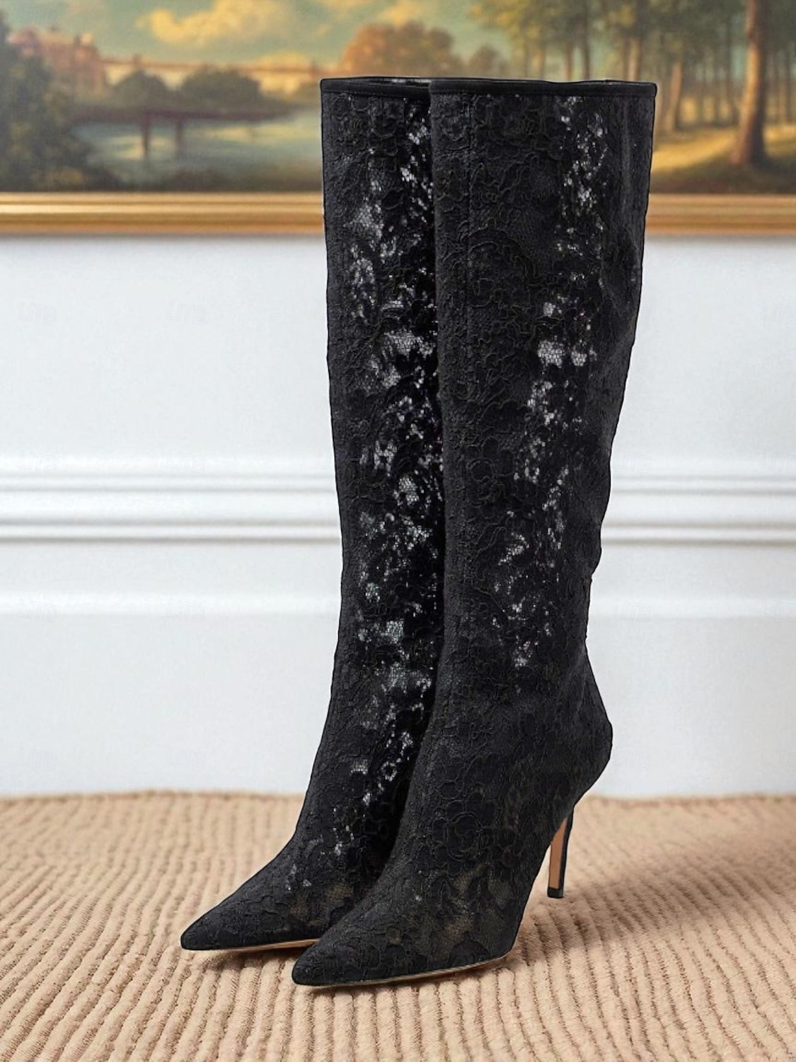 green emerald velvet dress Amazon.com | iadore Women Chic Stiletto High Heel Ankle Boots Chic Slip on  Comfortable Suede Pointed Toe Formal Dress Booties Black 5.5 US
