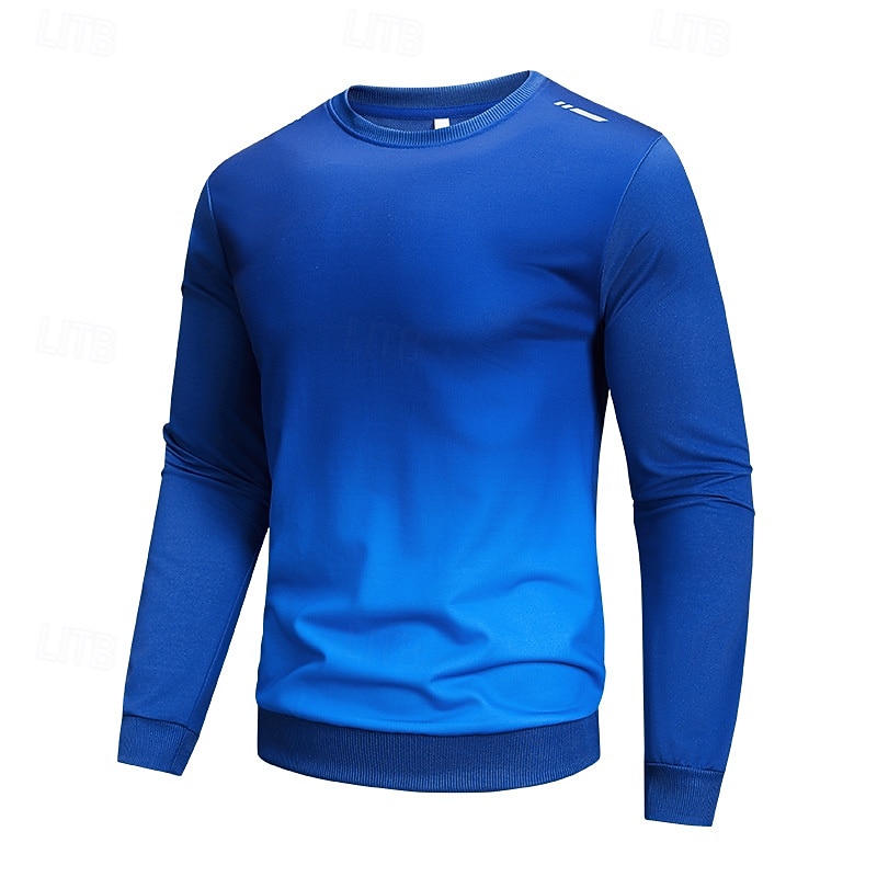 Men's Sweatshirt Pullover Blue Red Royal Blue Green Gray Crew Neck Plain Casual Daily Sports & Outdoor Polyester Streetwear Cool Sportswear Spring &  Fall Clothing Apparel Hoodies Sweatshirts  Long 2026 - $18.49 –P2