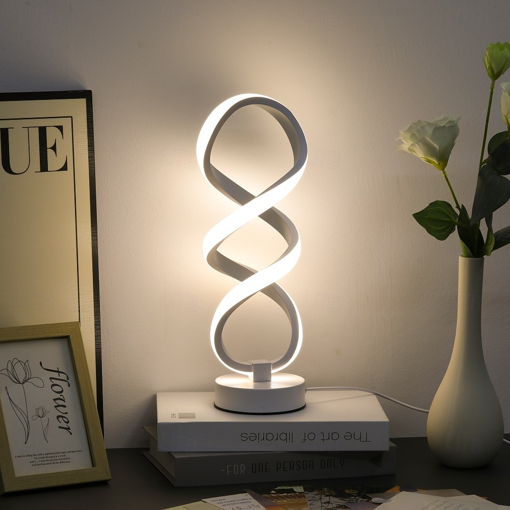 Table Lamp / Desk Lamp / Bedside lamps Decorative Artistic / Nordic Style USB Powered For Bedroom / Study Room / Office DC 5V White 2026 - $22.99 –P17