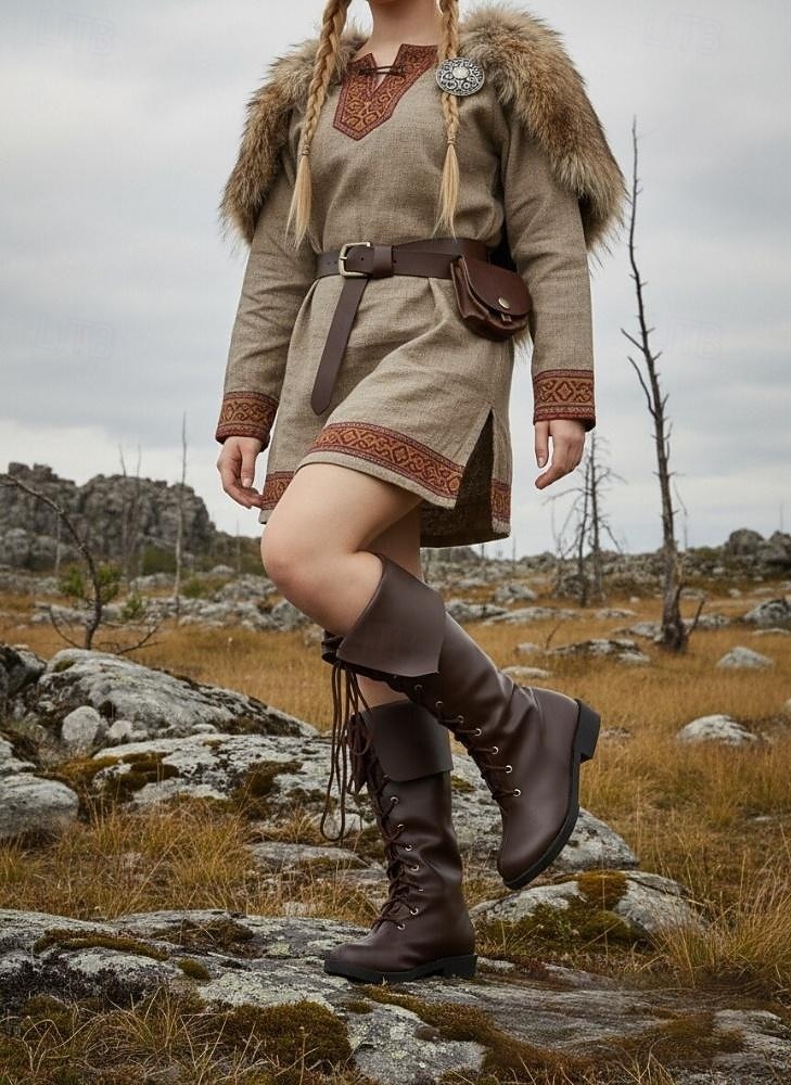Vêtements, Chaussures et bottes, Chaussures médiévales Nous faisons revivre l'histoire