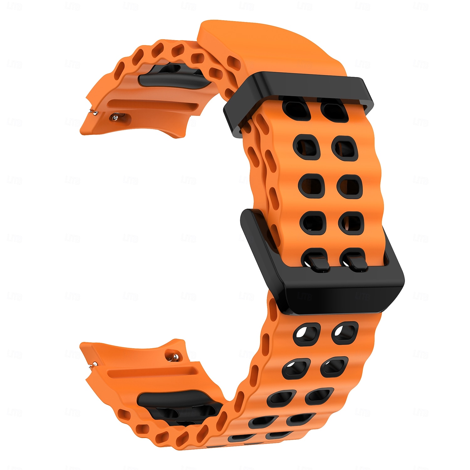 Pásek hodinek pro Samsung Galaxy Watch 7/6/5/4  40/44mm, Watch 5 Pro 45mm, Watch 6 Classic 43/47mm, Watch 4 Classic 42/46mm Silikon Výměna, nahrazení Popruh Voděodolné Nastavitelný Ženy muži 2025 - $8.99 –P5