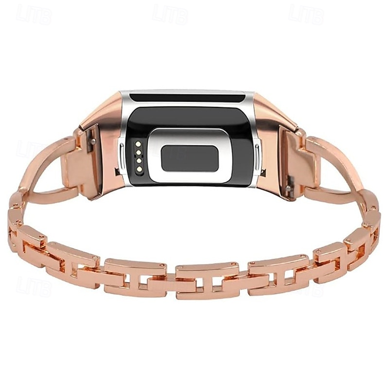 Smart Watch Band Compatible with Fitbit Charge 6 / Fitbit Charge 5 Rhinestone Smartwatch Strap Glitter Crystal Bling Diamond Jewelry Bracelet Replacement Wristband For Fitbit Charge 6 / Fitbit Charge 2026 - $20.99 –P3