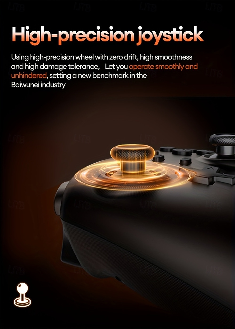 Беспроводной игровой контроллер Lenovo S07 отлично совместим с несколькими платформами, обеспечивает высокоточное управление, портативный, удобный дизайн, стильный внешний вид, подходит для игр на ПК, 2026 - $43.99 –P4