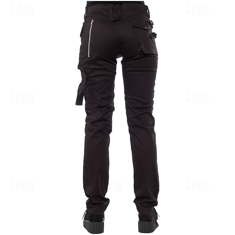 Women's Skinny Chinos Fashion Streetwear Casual Full Length High Waist Plain Pocket Comfy Soft Comfortable Inelastic Outdoor Street Army Green Black Red Spring Fall Winter Regular Fit 2026 - $49.99 –P8