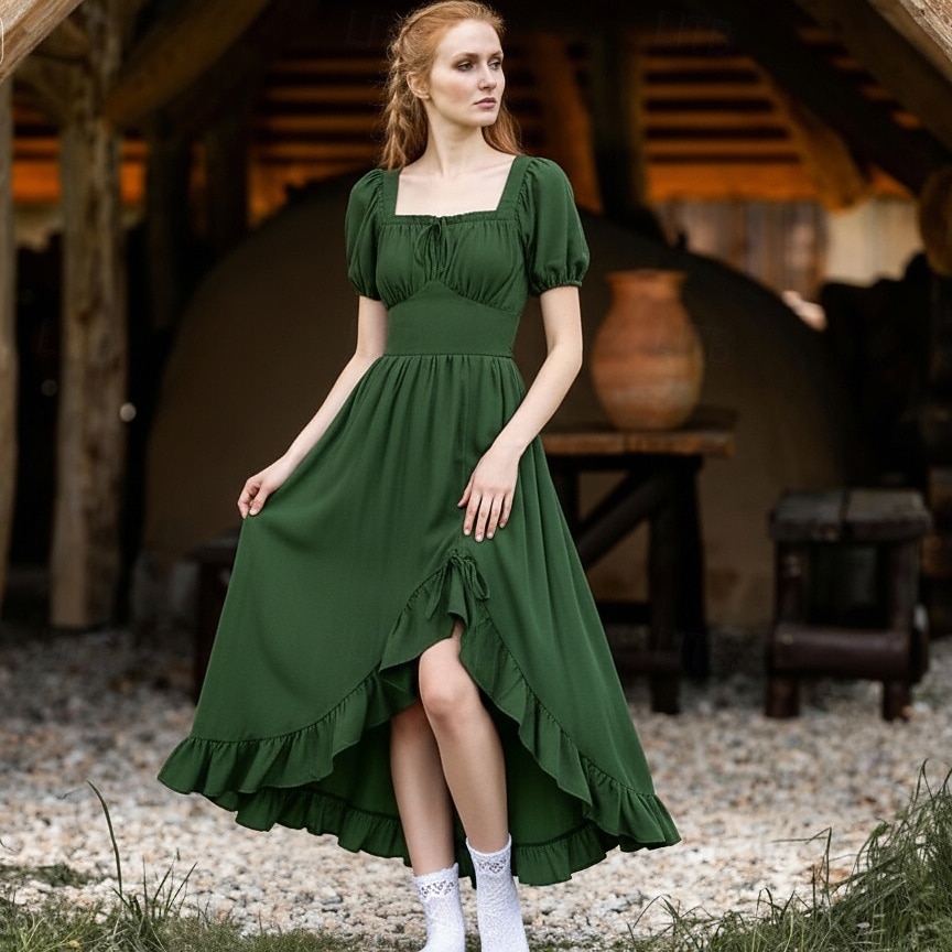Retro Vintage Medieval Renaissance Celtic Dress Viking Elven Fancy Dress Women's Celtic Pirate Fantasy Halloween Carnival Masquerade LARP Adults Dress 2026 - $38.99 Retro Vintage Medieval Renaissance Celtic Dress Viking Elven Fancy Dress Women's Celtic Pirate Fantasy Halloween Carnival Masquerade LARP Adults Dress 2026 - $38.99