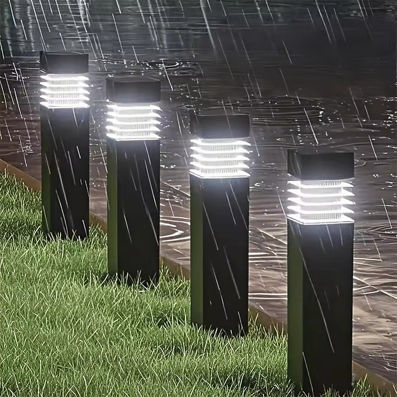 Luz de fadas para paisagem de jardim com energia solar, luz de gramado para decoração de quintal doméstico, iluminação externa à prova d'água, 1 peça de 2025 por $16.49 –P4