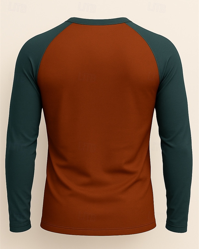 Weihnachten Herren Lauf-T-Shirt Fitnessshirt Trainingsshirt 3D-Druck Langarm Oberteil Straße Lässig Herbst Grafik Schweißableitend Atmungsaktiv sportlich Sportbekleidung Sportkleidung Blau 2025 - $22.99 –P2