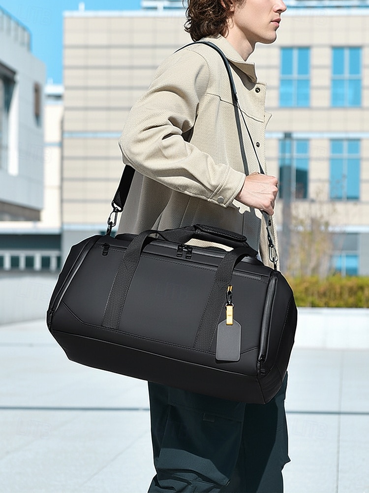 borsone da uomo impermeabile e antigraffio – borsa da viaggio e palestra di grande capacità con scomparto per scarpe, borsa sportiva resistente per il weekend, per fitness, attività all'aperto e viaggi di lavoro del 2026 a $34.99 –P1