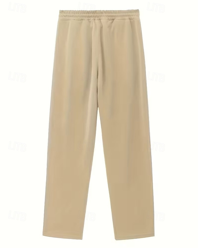 Confezioni multiple 2 pezzi Per uomo Nero + Cachi Pantaloni da tuta Pantaloni Pantaloni della tuta a gamba dritta Coulisse Elastico in vita Semplice Sport & Outdoor Abbigliamento quotidiano Poliestere del 2026 a $40.99 –P10