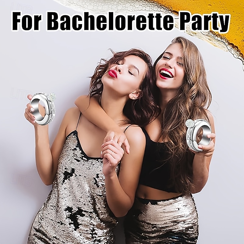 1 fiaschetta in acciaio inossidabile alla moda per donna: nasconde discretamente vino e cocktail &liquori - accessorio perfetto per feste estive - un must-have per la cucina di alta qualità per Natale del 2025 a $23.99 –P9