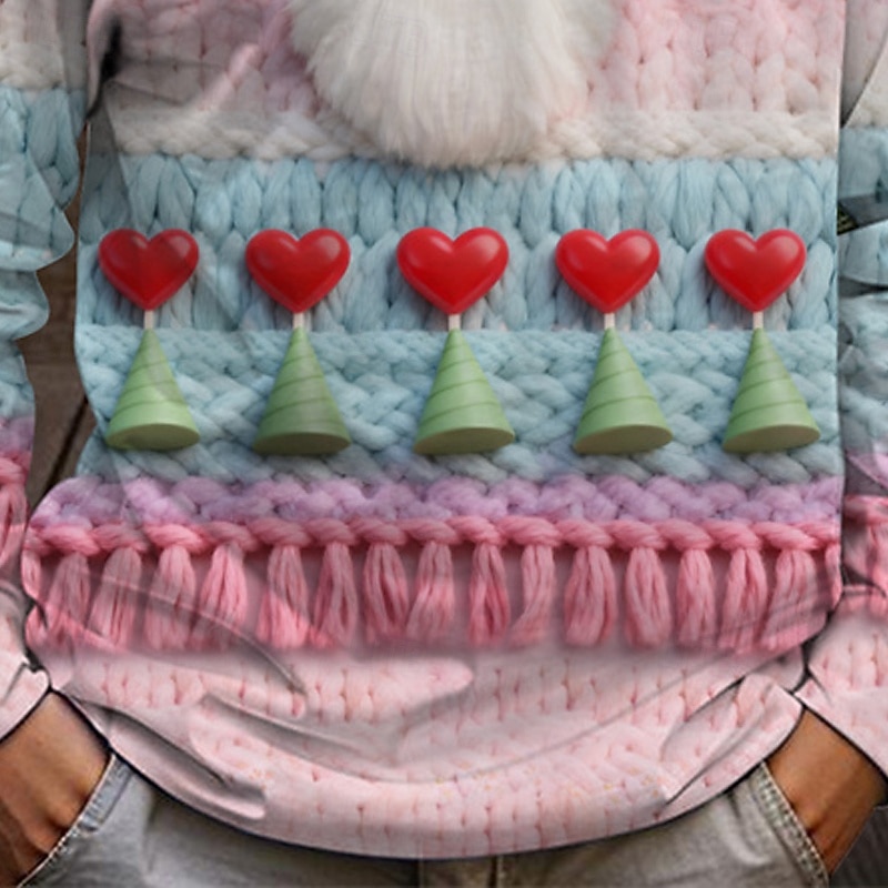 Crăciun Băieți 3D Grafic Mos Craciun Tricou Manșon Lung Primăvară Toamnă Modă De Bază Copii 4-12 ani Stil Nautic În aer liber Casual Zilnic Fit regulat 2025 - $13.99 –P3