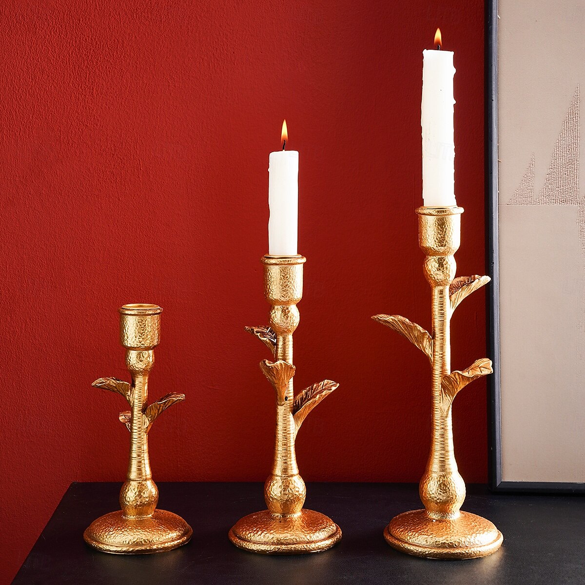 1pc européen rétro résine cocotier en forme de décoration de la maison chandelier décoration de bureau à domicile et embellissement chandelier ornement adapté à la décoration de bureau dans les de 2025 ? $14.49 –P1