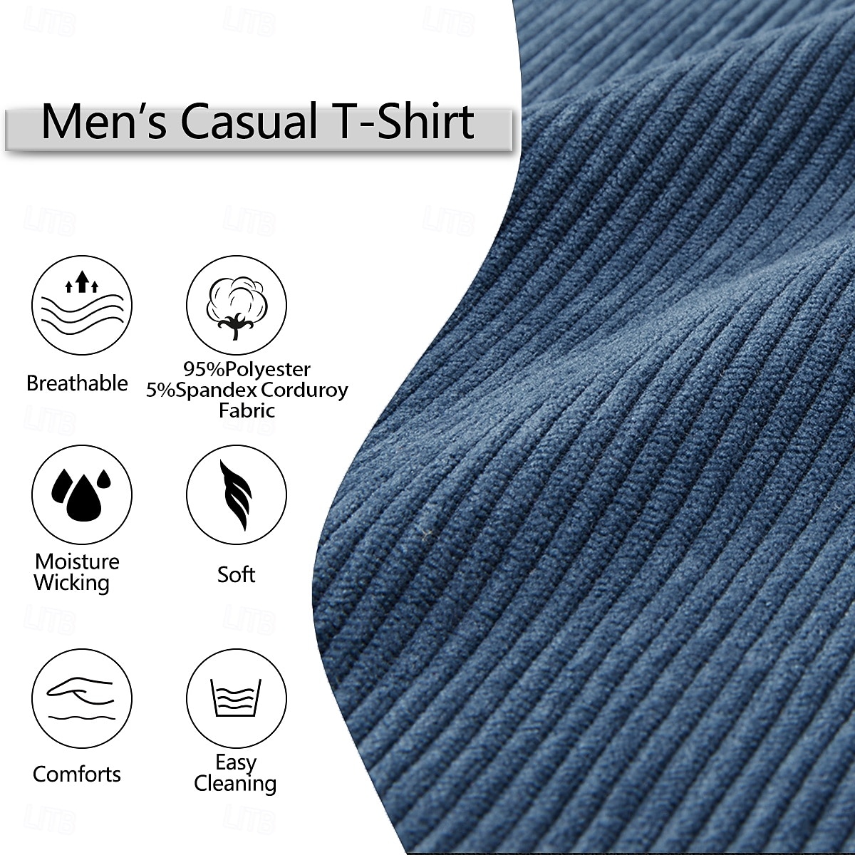 Men's Corduroy Shirt Textured Casual Outdoor Quarter Zip Long Sleeve Fashion Modern Solid Color Warm Corduroy Fall Spring &  Fall Fall & Winter Regular Fit Blue Dark Red Black Navy Blue Green Khaki 2026 - $25.99 –P12
