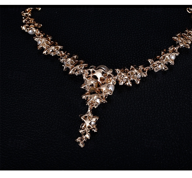 Conjunto de colar e brincos de pérolas e strass feminino, joias vintage elegantes para bailes de gatsby, casamentos &festas noturnas de 2026 por $18.99 –P4