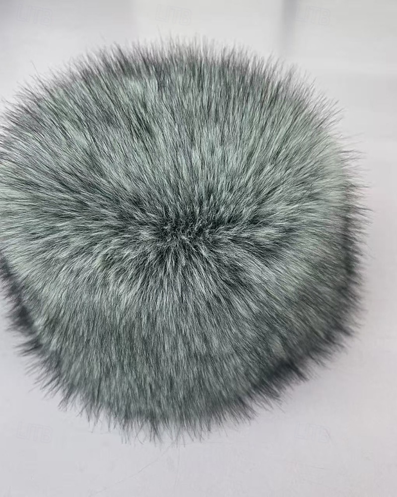 Dámské Teplá zimní čepice Denní Dovolená Pevná barva Polyester Na běžné nošení Zahřívací 1 PC 2025 - $18.99 –P2