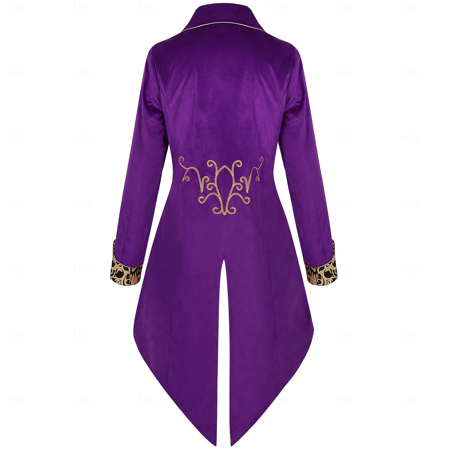 Punk  Gothic Mittelalterlicher Steampunk-Mantel Frack Vampir Adliger Festkleidung Männer Ebenezer Scrooge Elf Königliche Steampunk Halloween Karneval Vorstellung LARP Ren Faire Erwachsenenmantel 2026 - $65.99 –P11