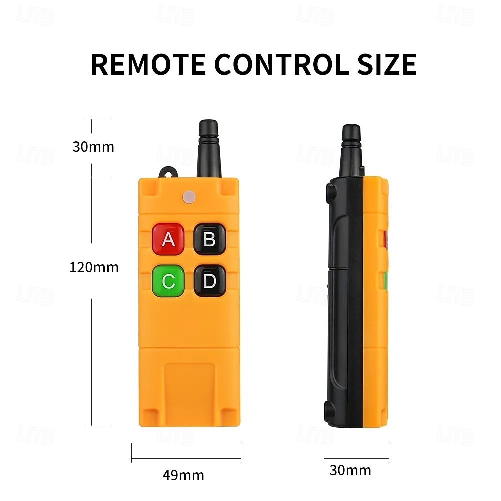 AC110V 220V 380V 30A 433 MHz 4CH Wireless Relay RF Remote Control Switch ReceiverTransmitter 2026 - $58.99 –P5