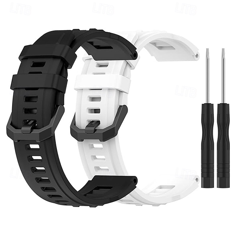 2 Pachete Bandă de ceas inteligent Compatibil cu Amazfit T-Rex Ultra Ceas inteligent Curea cu Instrumentul de îndepărtare Ajustabil Închidere clasică Banderolă Sport Înlocuire Brăţară 2026 - $16.99 –P3