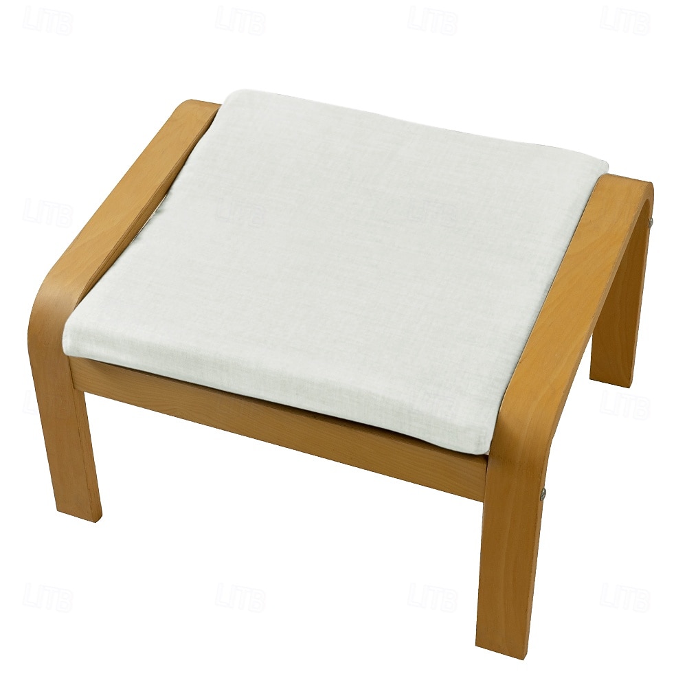 POÄNG Stool Chair footstool Cover Solid Color Quilted Polyester Slipcovers 2025 - $19.49 –P2