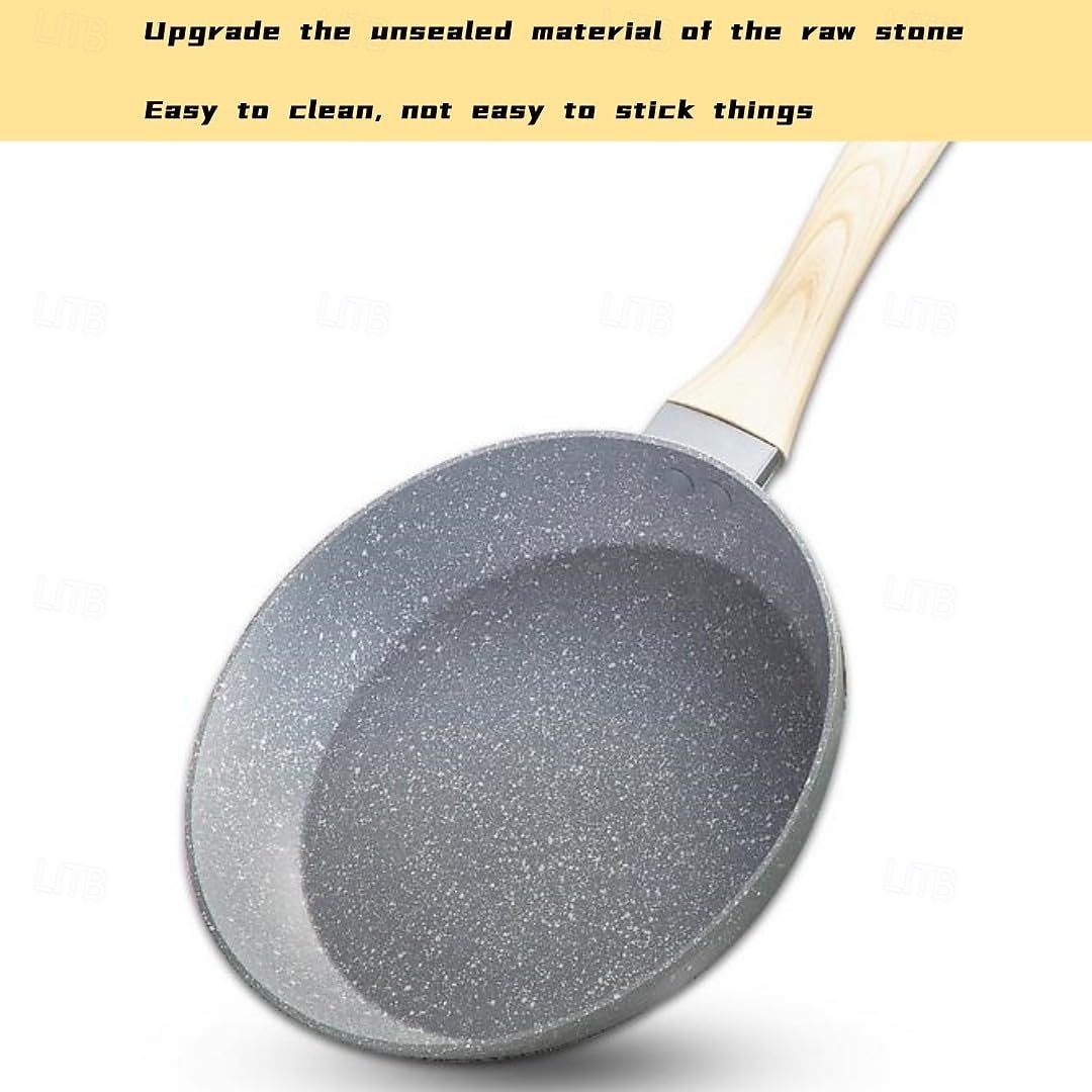 2025年 9/10ピースのノンスティックソースパン、ガラス蓋、フライパンセット。耐久性がありお手入れが簡単で、すべてのコンロに適しています。  コレクション – $215.49 –P4