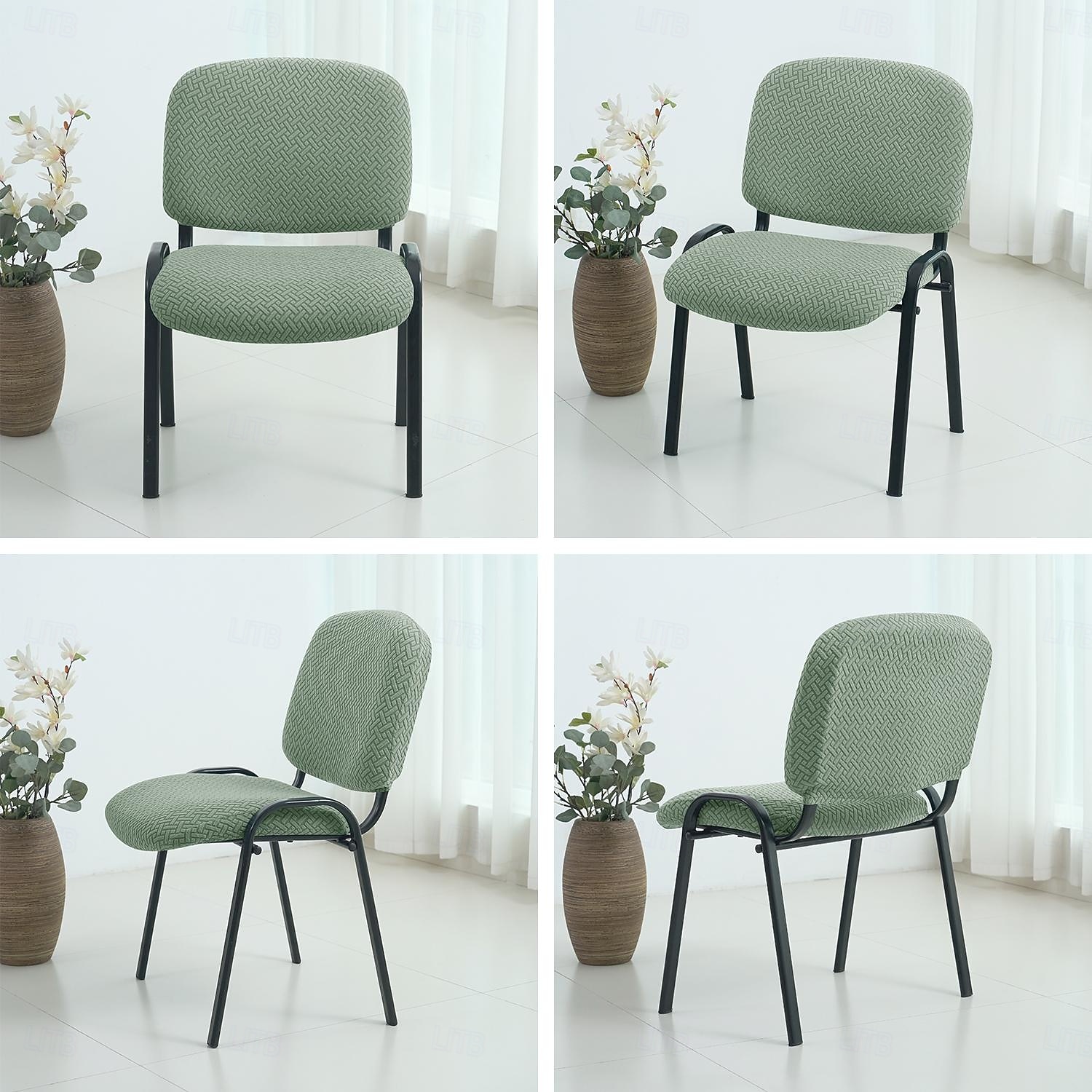 Set 2 huse pliante jacquard pentru scaune, huse detașabile elastice pentru nunți, banchete, petreceri sau decor pentru casă 2026 - $13.49 –P8