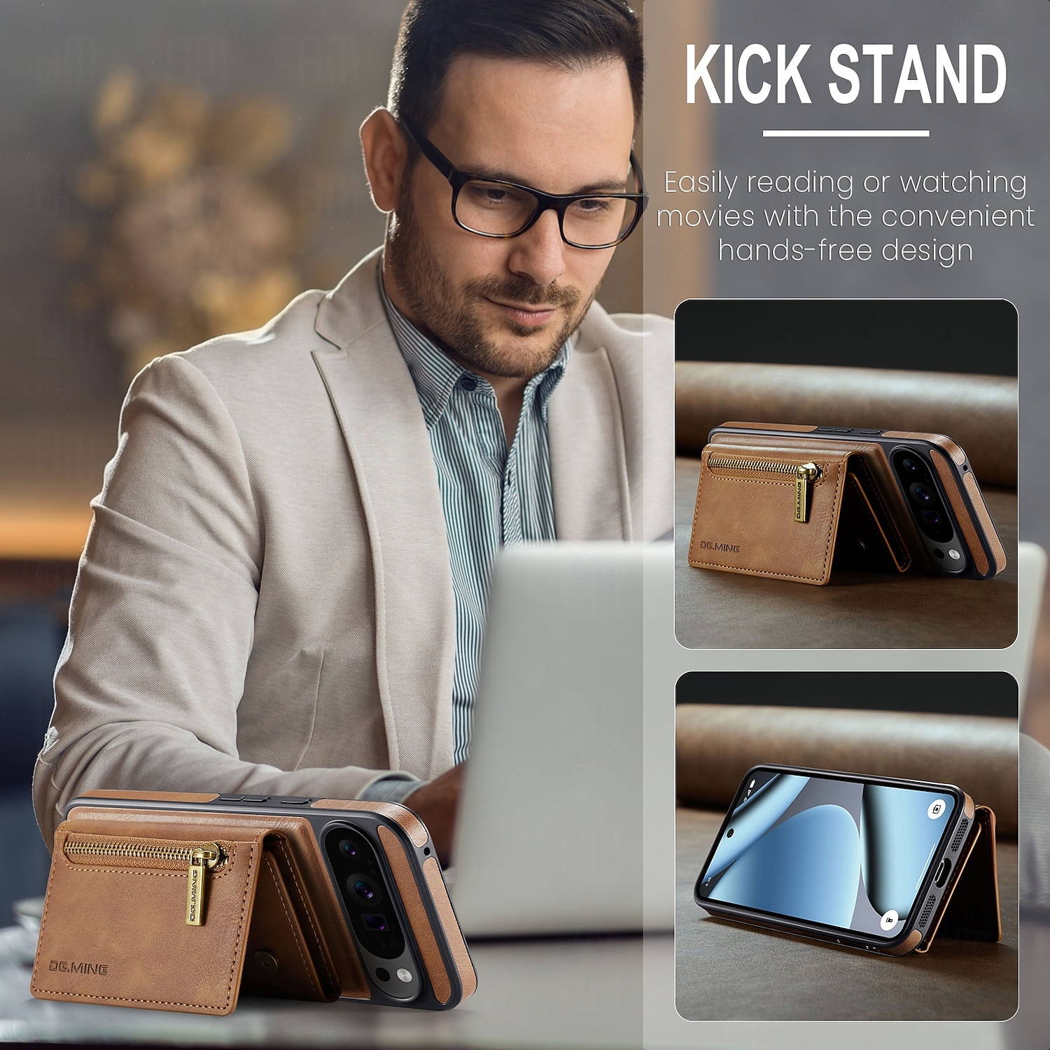 Phone Case For Google Pixel 10 Pro XL Pixel 10 Pro Pixel 9 Pro Pixel 9 Pro XL Pixel 8 Pro Pixel 8 Pixel 9 Back Cover Shockproof Retro TPU PC PU Leather 2025 - $19.99 –P6